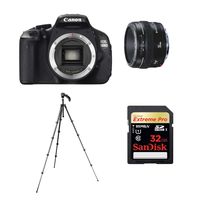 APPAREIL PHOTO NUMERIQUE CANON EOS 600D +EF 50mm f/1.4 USM+accessoires