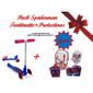  Pack Spiderman Trottinette 3Roues+ Protections