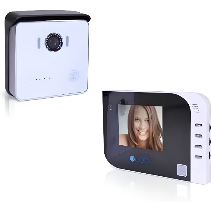 JOD1 Ze Kid Interphone vid&eacute;o couleur 4" Achat / Vente interphone