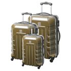 SET DE VALISES TRAVEL WORLD Set de 3 valises trolley ABK