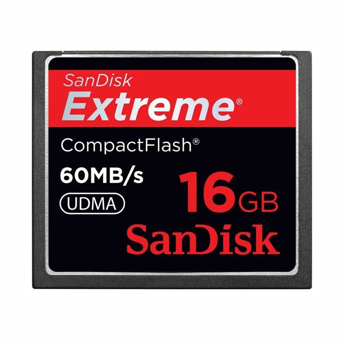 SanDisk Compact Flash Extreme 16 Go Achat / Vente carte mémoire