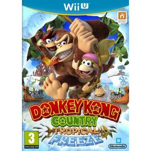 JEUX WII U DONKEY KONG COUNTRY: TROPICAL FREEZE / Jeu Wii U JEUX WII U DONKEY KONG COUNTRY: TROPICAL FREEZE / Jeu Wii U