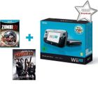  PACK WII U NOIRE PREMIUM + ZOMBIU + DVD BIENVENUE