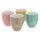 FINLANDEK 4 MUGS GOBELETS KINKKU- STYLE SCANDINAVE