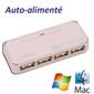 HUB Bluestork USB 2.0 Hub 4 ports Pink