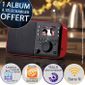 RADIO REVEIL Logitech Squeezebox Radio Rouge