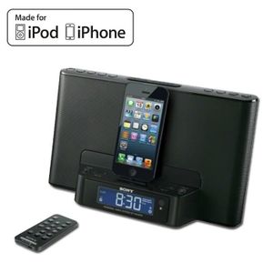 STATION D'ACCUEIL SONY ICFDS15IP Noir Dock iPod / iPhone Lightning STATION D'ACCUEIL SONY ICFDS15IP Noir Dock iPod / iPhone Lightning