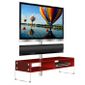 MEUBLES TV YAMAHA KINSEI Rouge Meuble TV