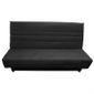 CANAPE - SOFA - BANQUETTE NINA Banquette Clic-clac Noir