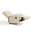 FAUTEUIL  Fauteuil de relaxation Ivoire en PU