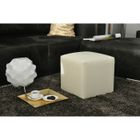  POUF CARRE IVOIRE