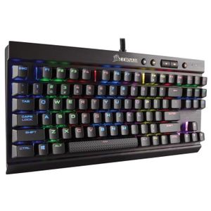 CLAVIER D'ORDINATEUR Corsair Clavier Gaming K65 RGB RAPIDFIRE - Cherry CLAVIER D'ORDINATEUR Corsair Clavier Gaming K65 RGB RAPIDFIRE - Cherry