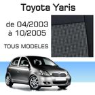  Housse sur mesure Yaris de 04/03 à 10/05