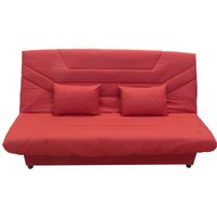 CANAPE - SOFA - BANQUETTE OSMOSA Clic-clac Rouge
