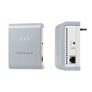 COURANT PORTEUR - CPL Netgear Kit 2 adaptateurs CPL XAVB101 HD 200 Mb/s