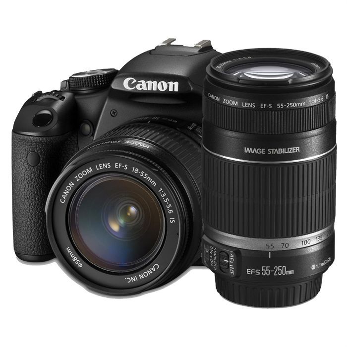 CANON EOS 550D + 18 55mm + 55 250mm Achat / Vente appareil photo