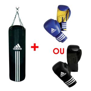 SACS DE FRAPPE ADIDAS Kit Sac Frappe 90 cm + Gants de Boxe L/XL