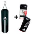 MATERIEL DE FRAPPE  ADIDAS Kit Sac de Frappe + Gants de Boxe