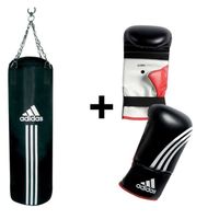MATÉRIEL DE FRAPPE  ADIDAS Kit Sac de Frappe + Gants de Boxe
