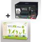WII Wii NOIRE MARIO KART + Wii FIT PLUS