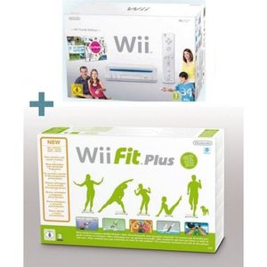 WII Wii FAMILY EDITION + Wii FIT PLUS