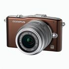 COMPACT OLYMPUS EPM1 + objectif 14-42 chocolat