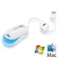 SOURIS Bluestork Mini Mouse Zip Cable White