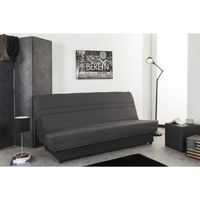 BZ - CLIC-CLAC - SOFA  ELL Banquette clic-clac anthracite