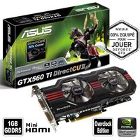 CARTE GRAPHIQUE ASUS GeForce GTX 560 Ti DirectCuII 1Go