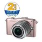 COMPACT OLYMPUS EPM1 + objectif 14-42 rose