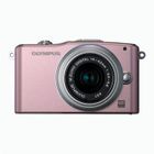 COMPACT OLYMPUS EPM1 + objectif 14-42 rose