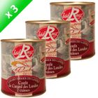 PLAT A BASE DE VIANDE 3 Confits de Canard Fermier Label Rouge  2 cuisses