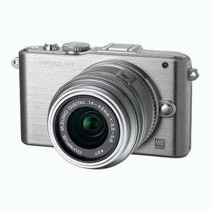 APPAREIL PHOTO COMPACT OLYMPUS EPL3 SILVER + objectif 14-42 Silver APPAREIL PHOTO COMPACT OLYMPUS EPL3 SILVER + objectif 14-42 Silver