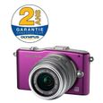 COMPACT OLYMPUS EPM1 + objectif 14-42 violet