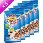  Müesli croquant Noisettes et Miel 500g x5