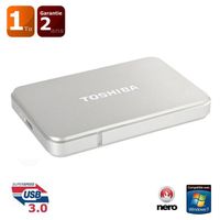 DISQUE DUR EXTERNE Toshiba stor.E Edition 1000 Go Silver