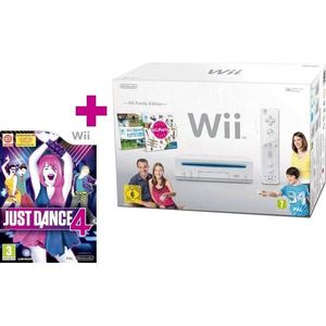 WII PACK Wii FAMILY EDITION + JUST DANCE 4