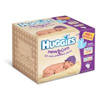 COUCHE-LANGE-LINGETTE BEBE HUGGIES Coffret 1ers jours