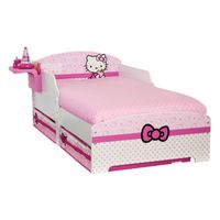  Lit Enfant Hello Kitty Avec Rangement - 70 x 140