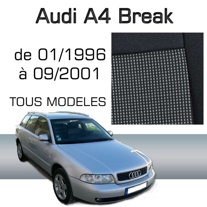 Housse sur mesure Audi A4 Break 01/96 à 09/01   Achat / Vente HOUSSE