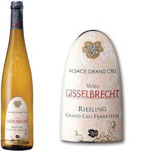 VIN BLANC Gisselbrecht Riesling Grand Cru Frankstein 2008 x1 VIN BLANC Gisselbrecht Riesling Grand Cru Frankstein 2008 x1