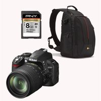 APPAREIL PHOTO NUMERIQUE Nikon D3100 + AF-S VR 18-105mm + SD 8Go + étui