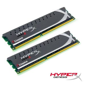 MÉMOIRE PC - PORTABLE Kingston 4Go DDR3 1600MHz C9 HyperX X2 Genesis
