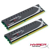 MÉMOIRE PC - PORTABLE Kingston 8Go DDR3 1600MHz C9 HyperX X2 Genesis