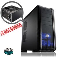 BOITIER PC   -  PANNEAUX LATERAUX Cooler Master RC-690 II Lite + GX 650W montée