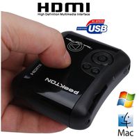 PASSERELLE - DISQUE DUR - LECTEUR MULTIMEDIA Peekton Little Peek Noir