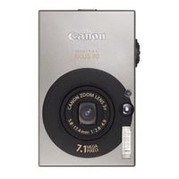 COMPACT CANON Ixus 70 Noir + Etui + Sd 4Go
