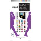 HOUSSE / ETUI / COQUE / FACADE / BIJOUX DE PORTABLE SKPAD Pack 24 stickers pour iPhone / iPod / iPad
