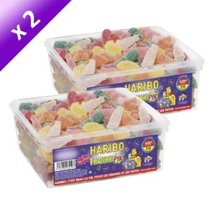 CONFISERIE DE SUCRE HARIBO Fruikipik 210 Pièces  (x2)