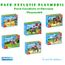 UNIVERS MINIATURE Pack Exclusif Playmobil Cavaliers et chevaux